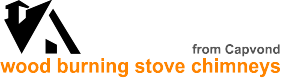 Wood burning stove chimneys